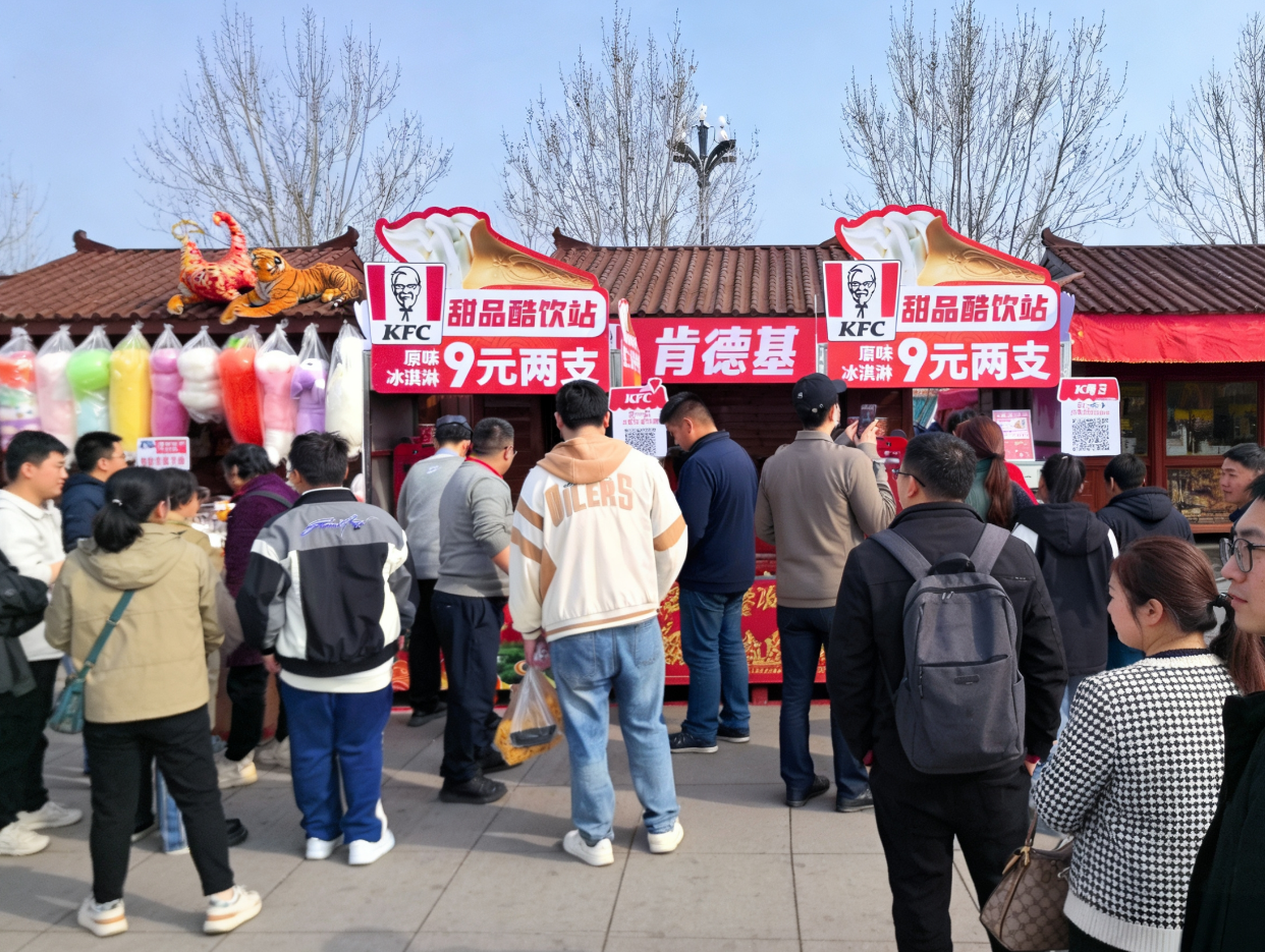 肯德基 “入乡随俗” 太昊陵庙会上演 “新食力”