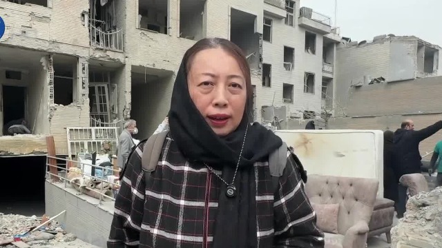 凤凰记者走访德黑兰受袭居民区