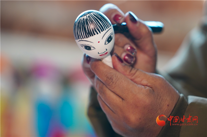 手工画的疳娃娃