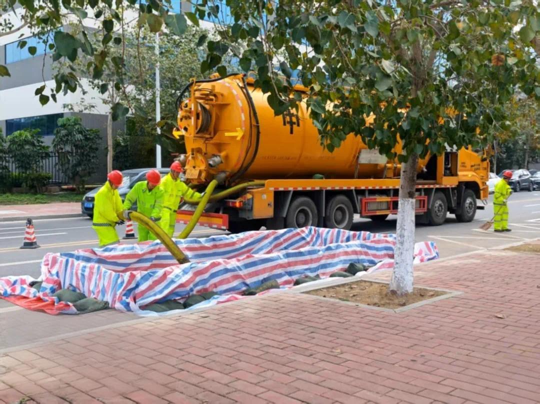 以练为战,防患未然 中山火炬高新区开展防内涝应急演练