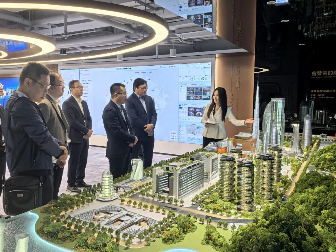 招商团队拜访中国海龙建筑科技有限公司