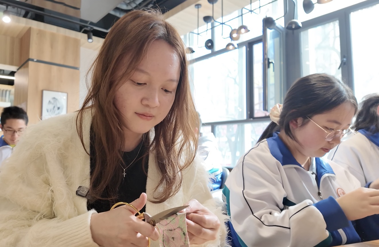 留学生非遗手工初体验