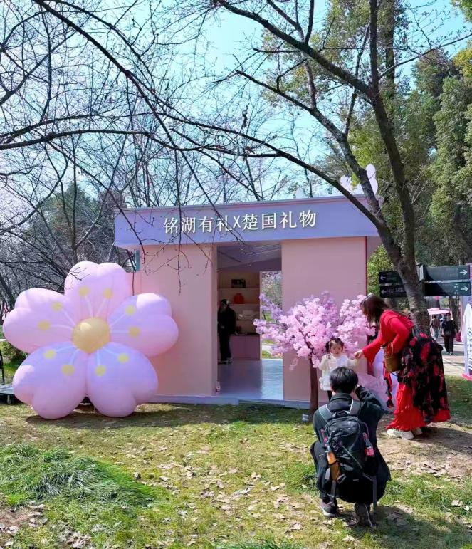 樱花渡&middot;楚物至——当千年楚韵邂逅东湖樱雪