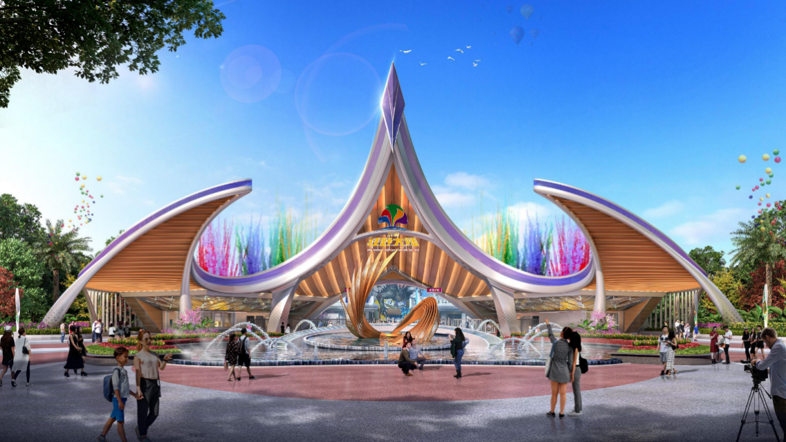 华中首个恐龙主题方特乐园、熊出没水上乐园和主题酒店将在孝感开业