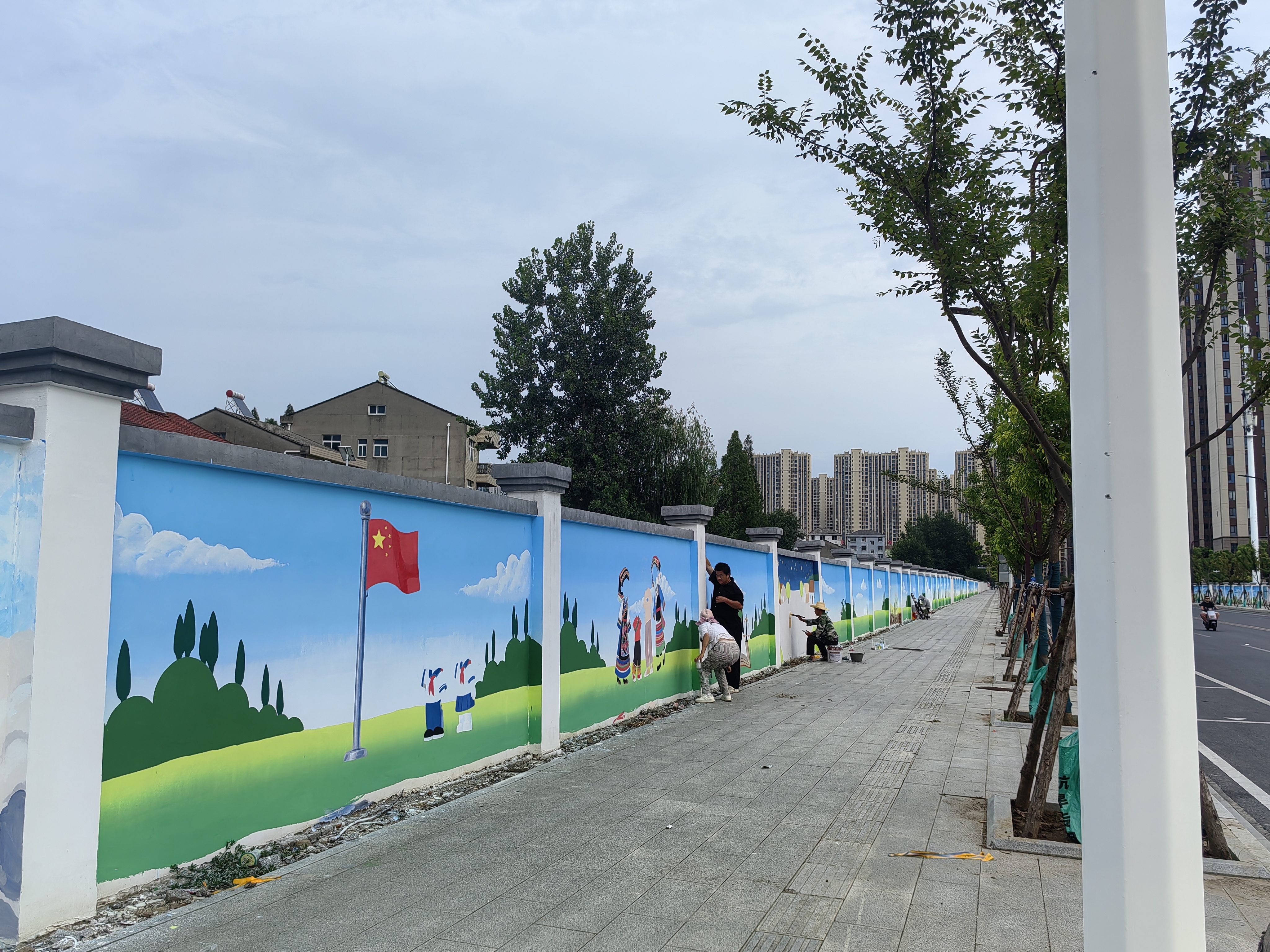 一面墙,一座城:潜江用“山墙文化”绘出城市的“风景线”