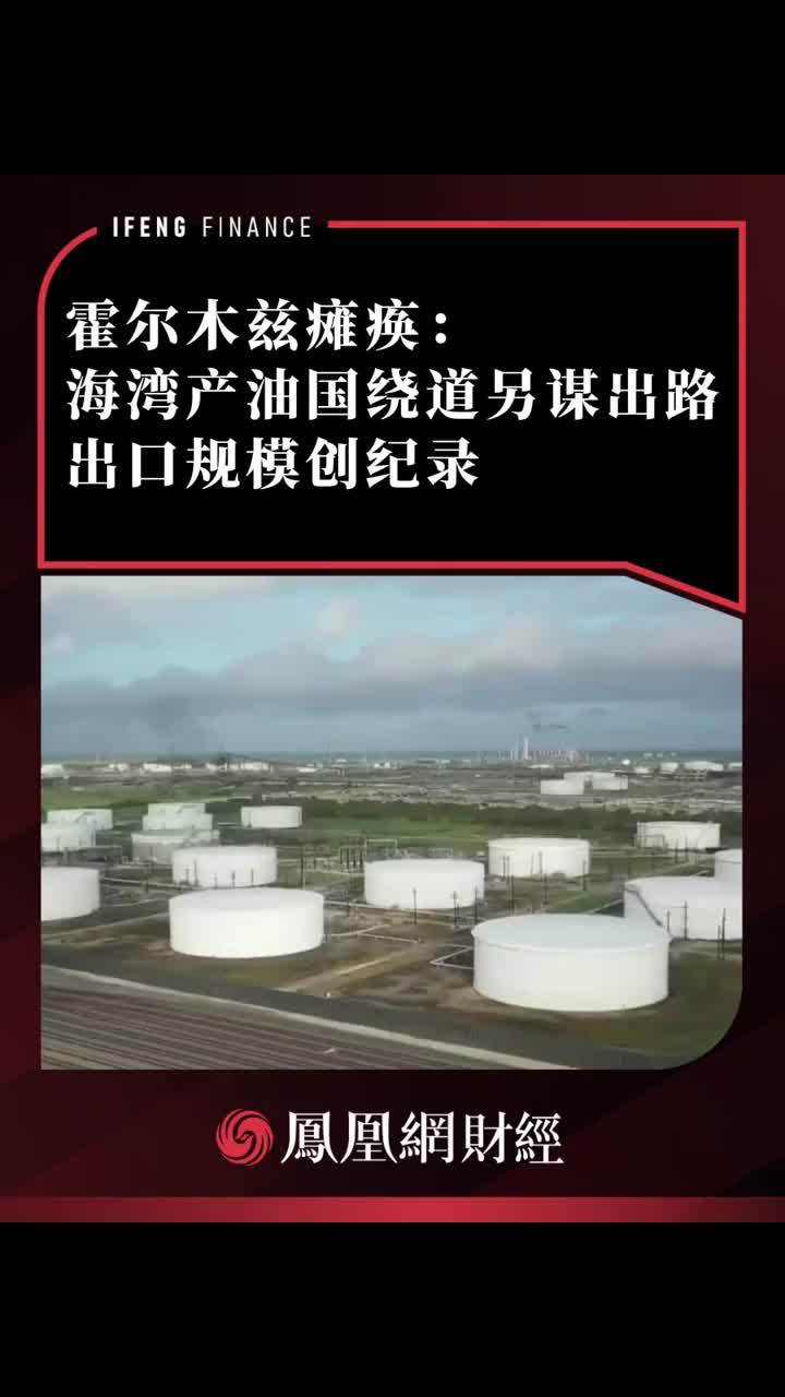 霍尔木兹瘫痪：海湾产油国绕道另谋出路，出口规模创纪录 #财经 #霍尔木兹 #能源
