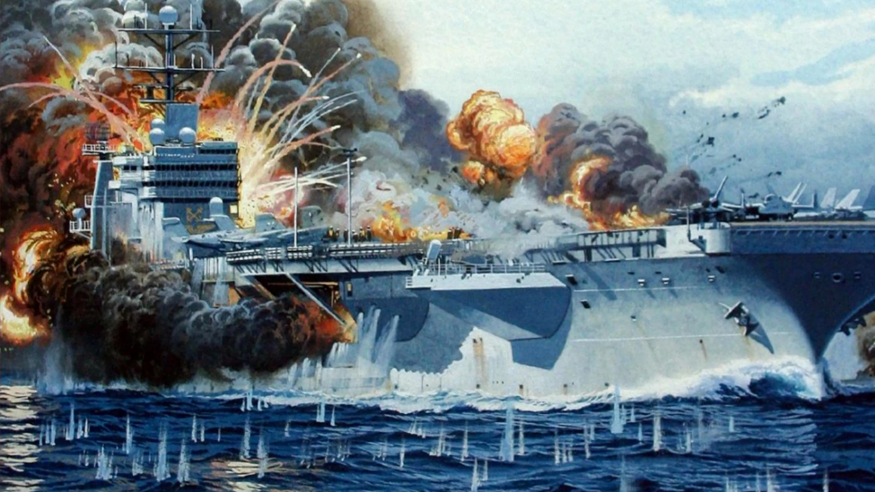 关于好意思军最强航母而言，“里面瓦解”比较“外部残害”似乎愈加试验。