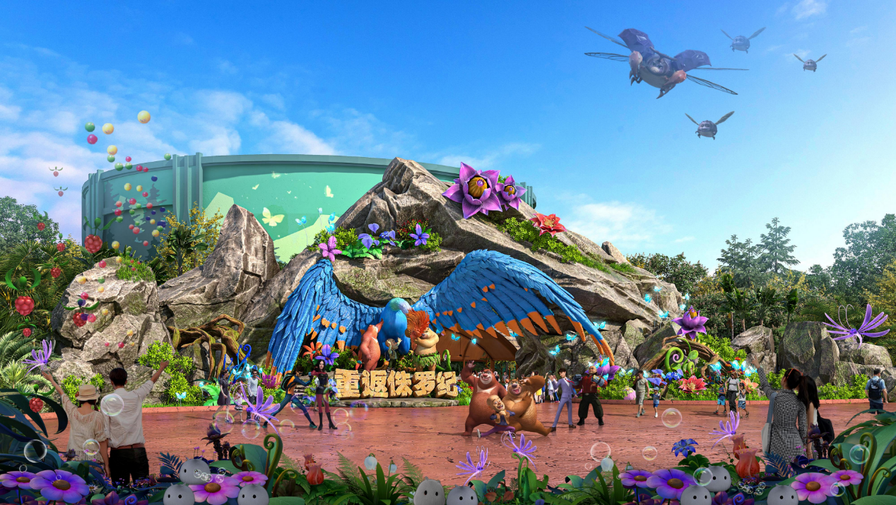 华中首个恐龙主题方特乐园、熊出没水上乐园和主题酒店将在孝感开业