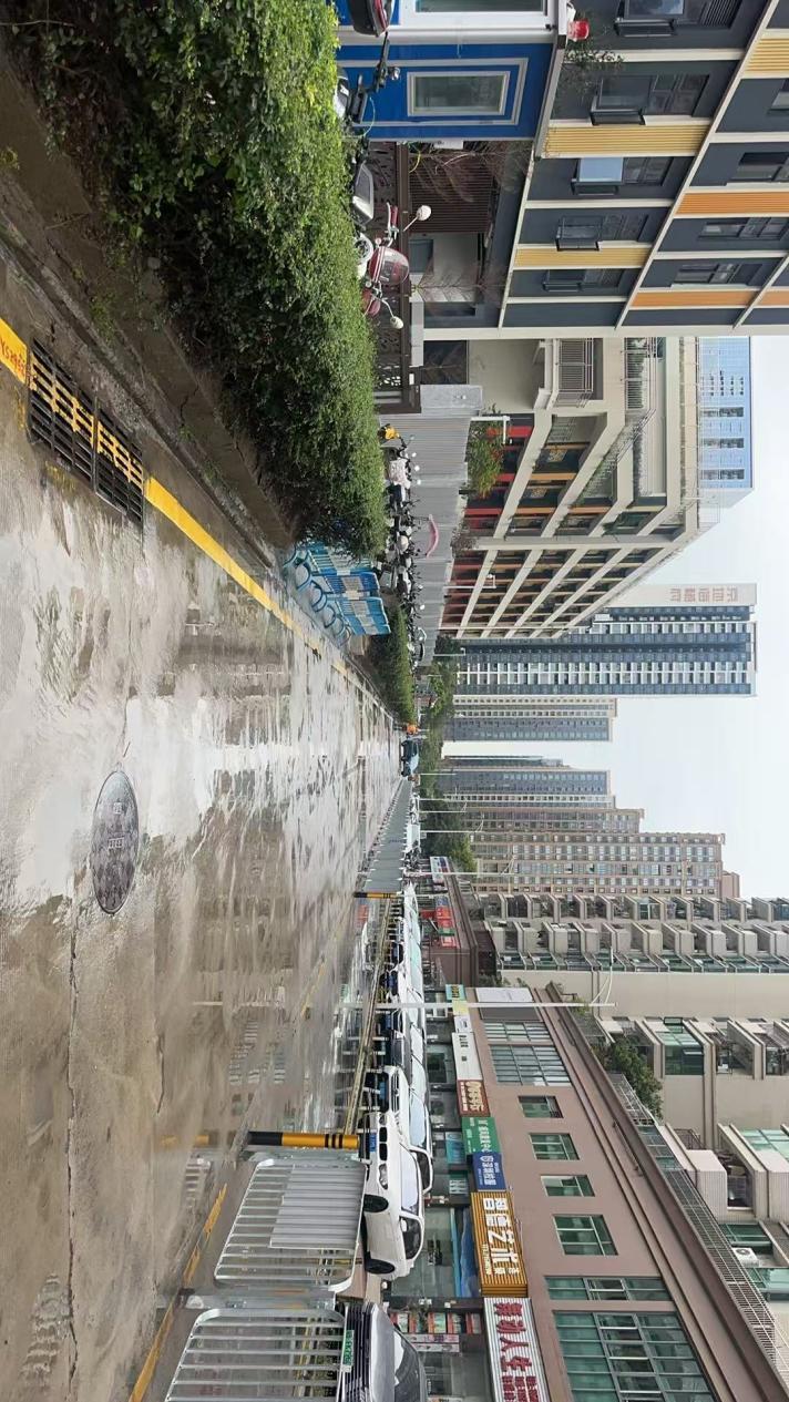 (整治后道路畅通整洁)