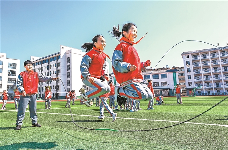 宜丰县：活力课间（图）