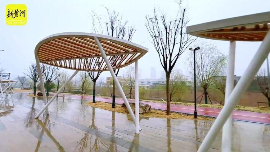 水清、河畅、岸绿、景美，改造后的济南大辛河换新颜