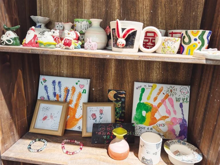 顾客做好的陶瓷