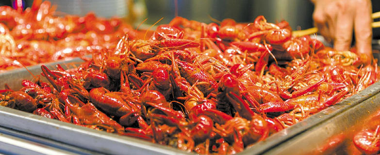 南昌小龙虾提前近一个月批量上市 价格同比降两成