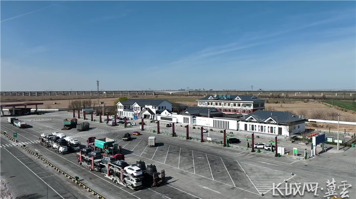 大广高速衡水湖服务区。河北省交通运输厅 供图
