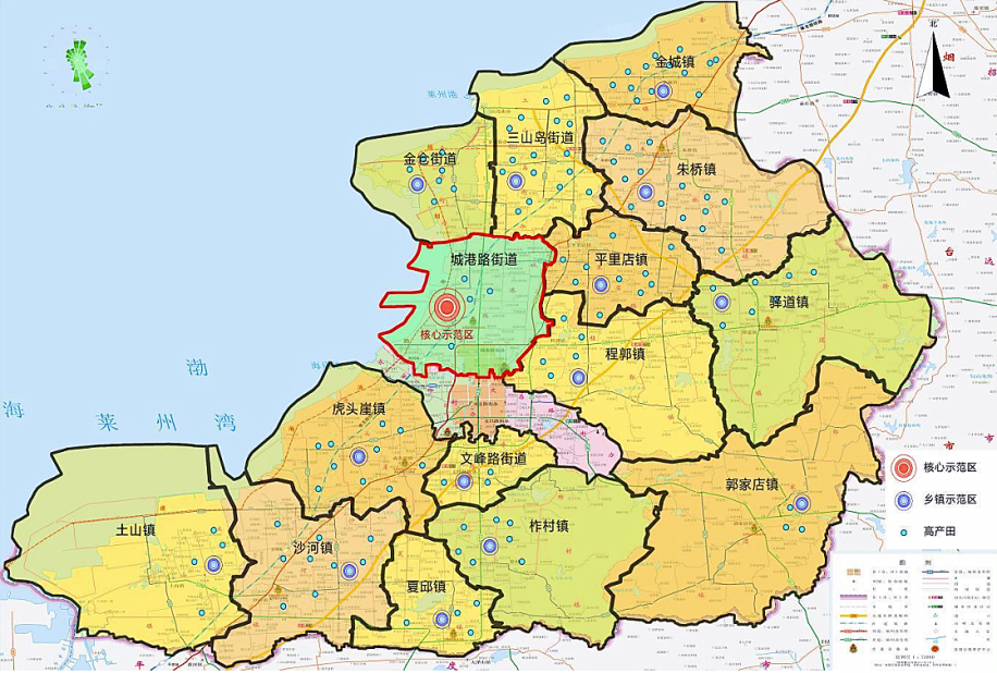 莱州玉米高产区分布图