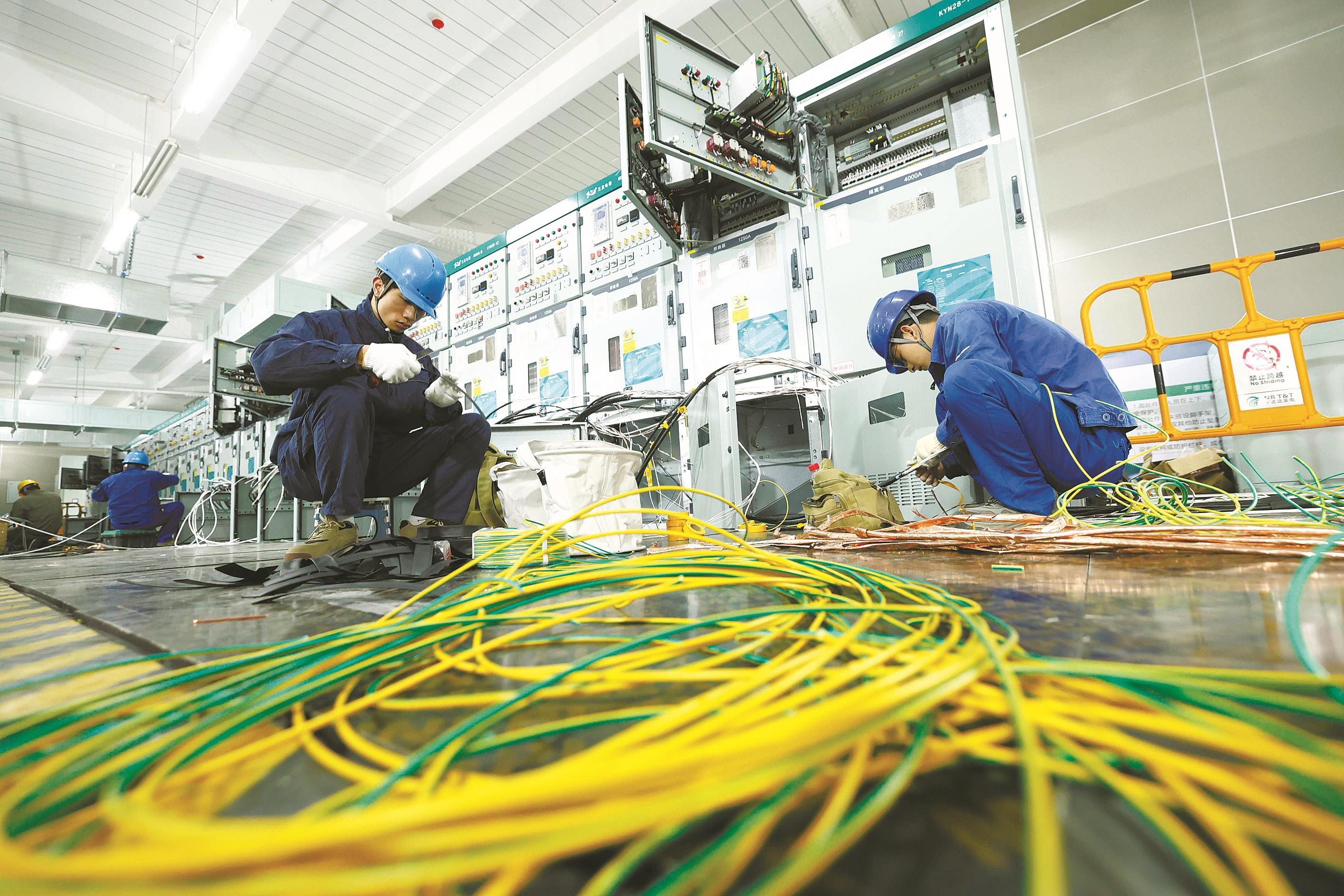 今年主网工程计划投资19.5亿元  宁波电网春季施工马力全开