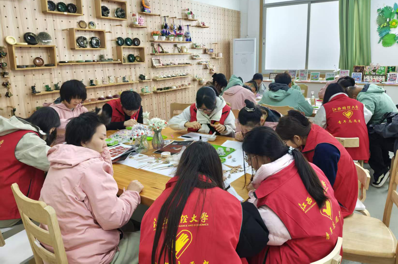 江财学子走进江西省残疾人综合托养服务中心：以实践践初心 助残暖民心