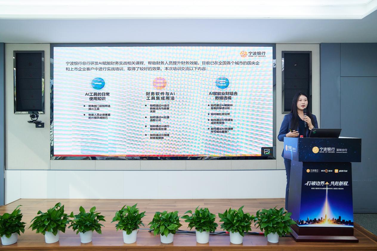 总行客户经营部张圆圆作deepseek赋能财务实战讲解
