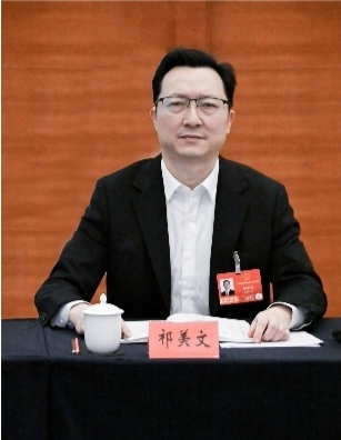 全国人大代表、重庆市沙坪坝区委书记祁美文。受访者供图