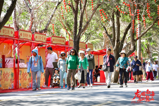 三亚民间龙王祭俗｜龙王市集在大小洞天景区热闹开街