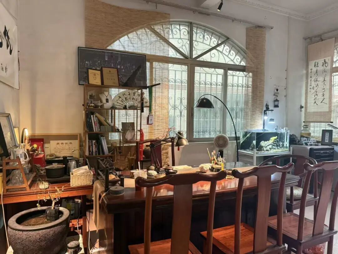 △ 肖峰工作室。凤凰网广东曹萍萍摄