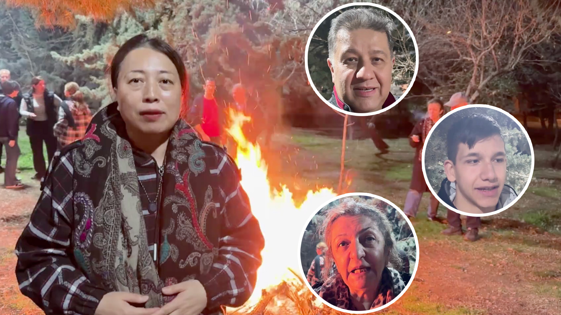 硝烟未灭 以火寄愿！伊朗“红色星期三”民众坚守古老传统 跳火祈福 祈愿喜乐吉祥