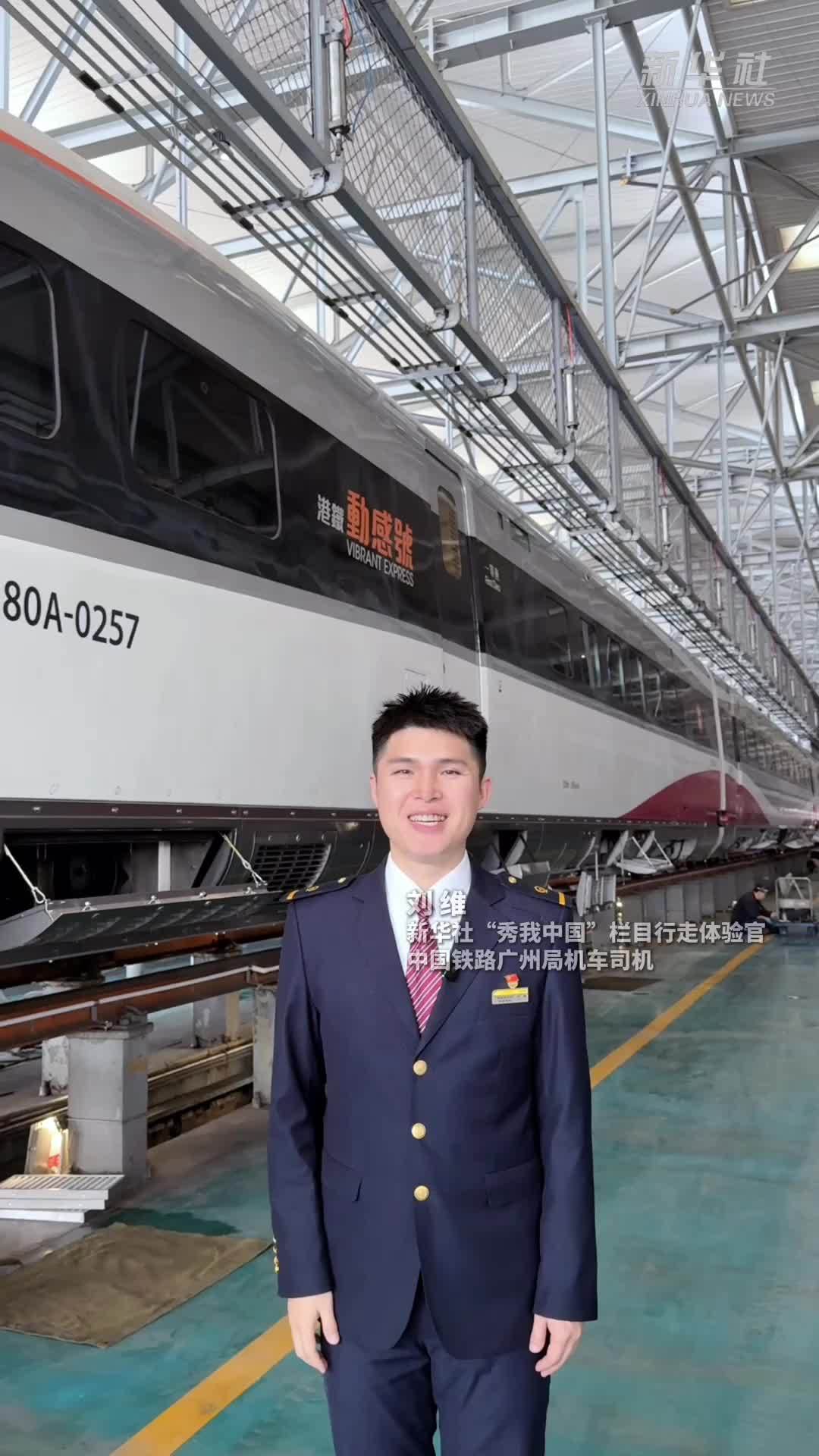 秀我中国｜一起认识广深港高铁专属“明星”——“动感号”动车组