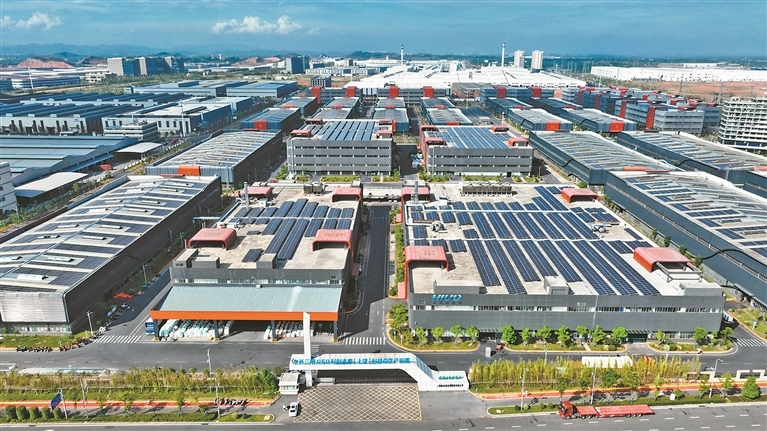 长三角G60科创走廊（上饶）科技合作产业园。（上饶经开区供图）