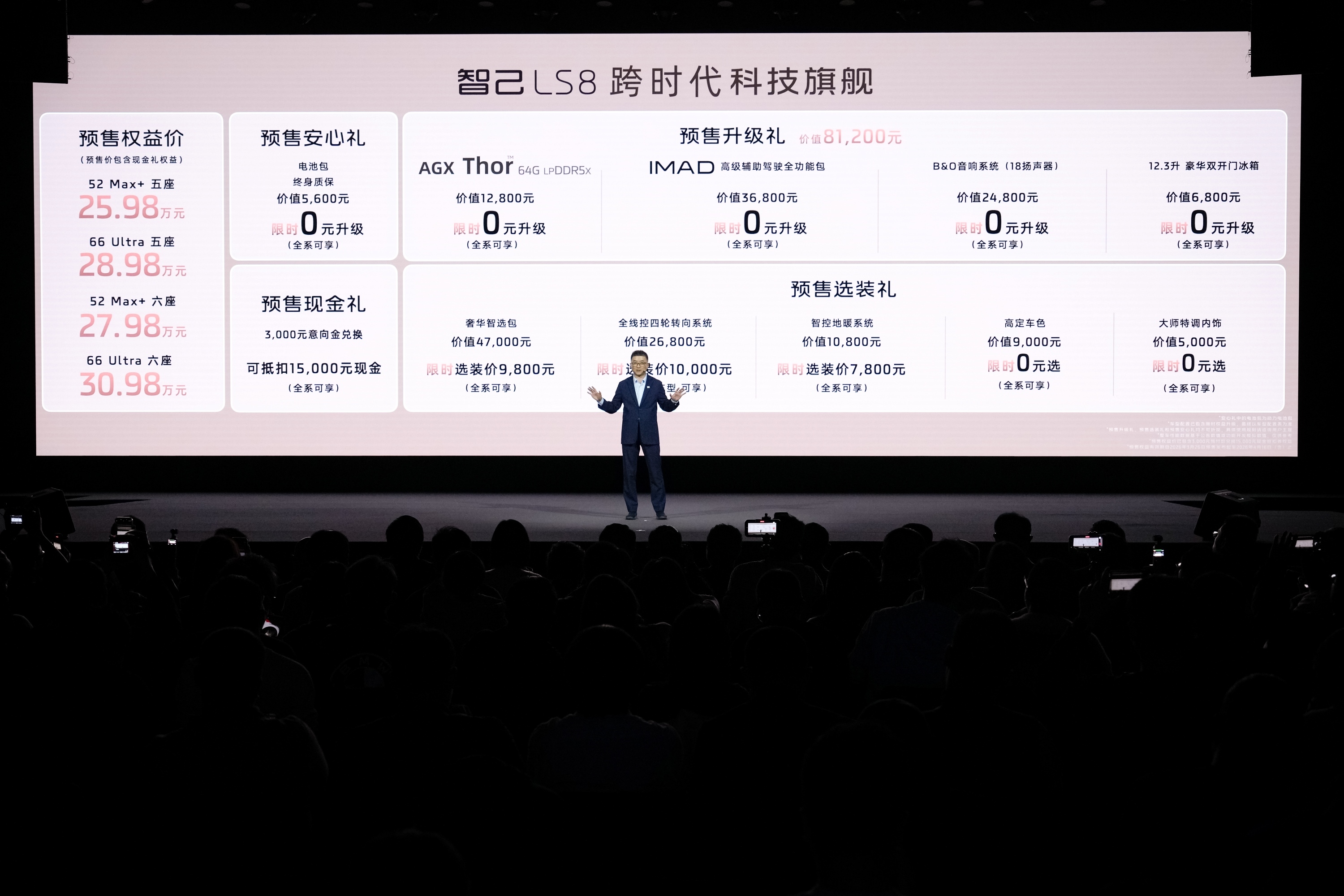 全线控四轮转向技术同级首次上车 智己LS8预售权益价25.98万元起