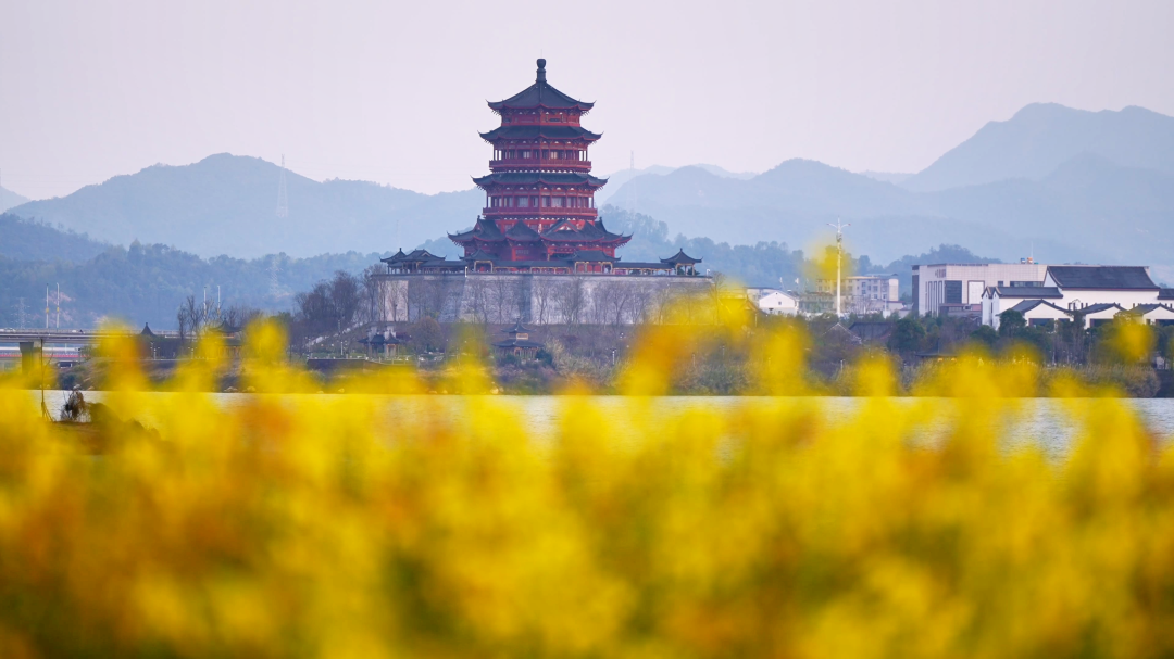 吉水县金滩&middot;十里画廊。黄旭斌 摄