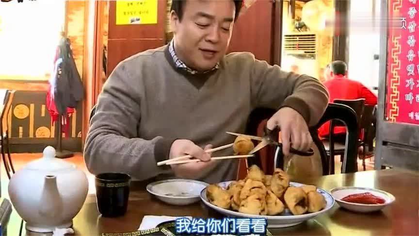 中国茄子让韩国人念念不忘，趁热吃一大盘炸茄盒，烫的口水直流