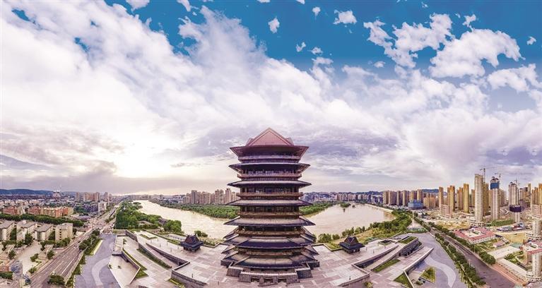 黄河楼景区彰显厚重黄河文化