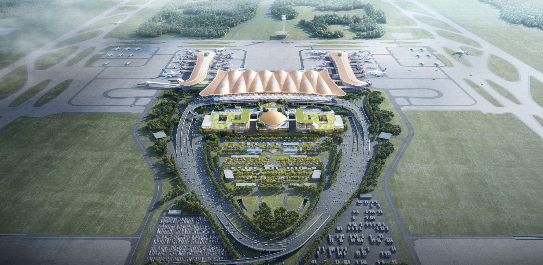 广州新机场开工建设：粤港澳大湾区机场群“上新”