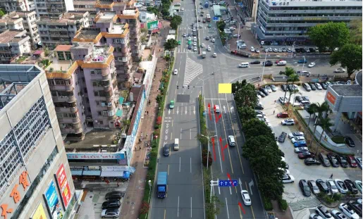 珠海紫荆路部分路段分三阶段施工 持续至4月9日