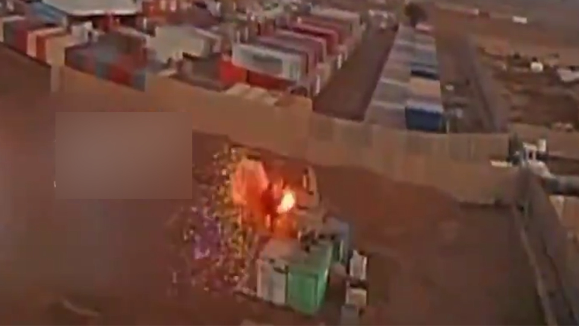 伊拉克民兵武装发布视频：美军基地雷达被炸，无人机瞄准黑鹰直升机