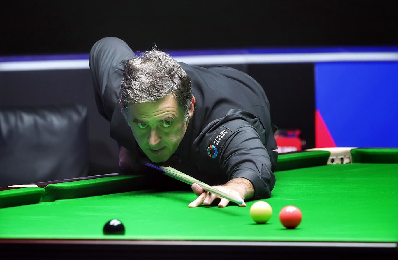 ▲开场不久，奥沙利文状态火热。