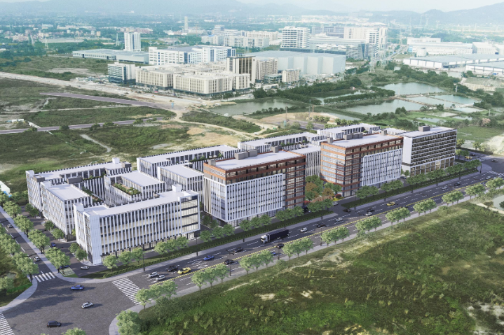 图：乐平镇大健康新质产业示范区项目效果图