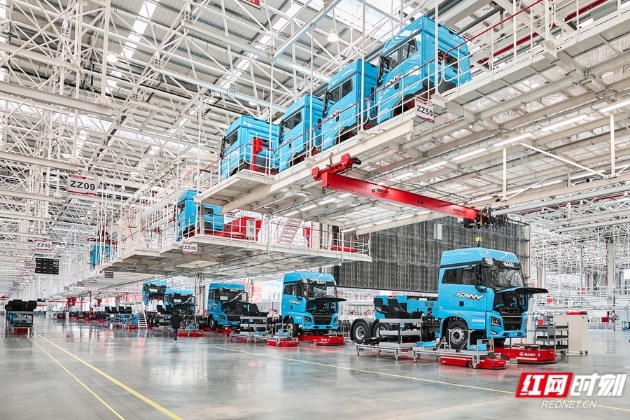 三一智联重卡产业园。