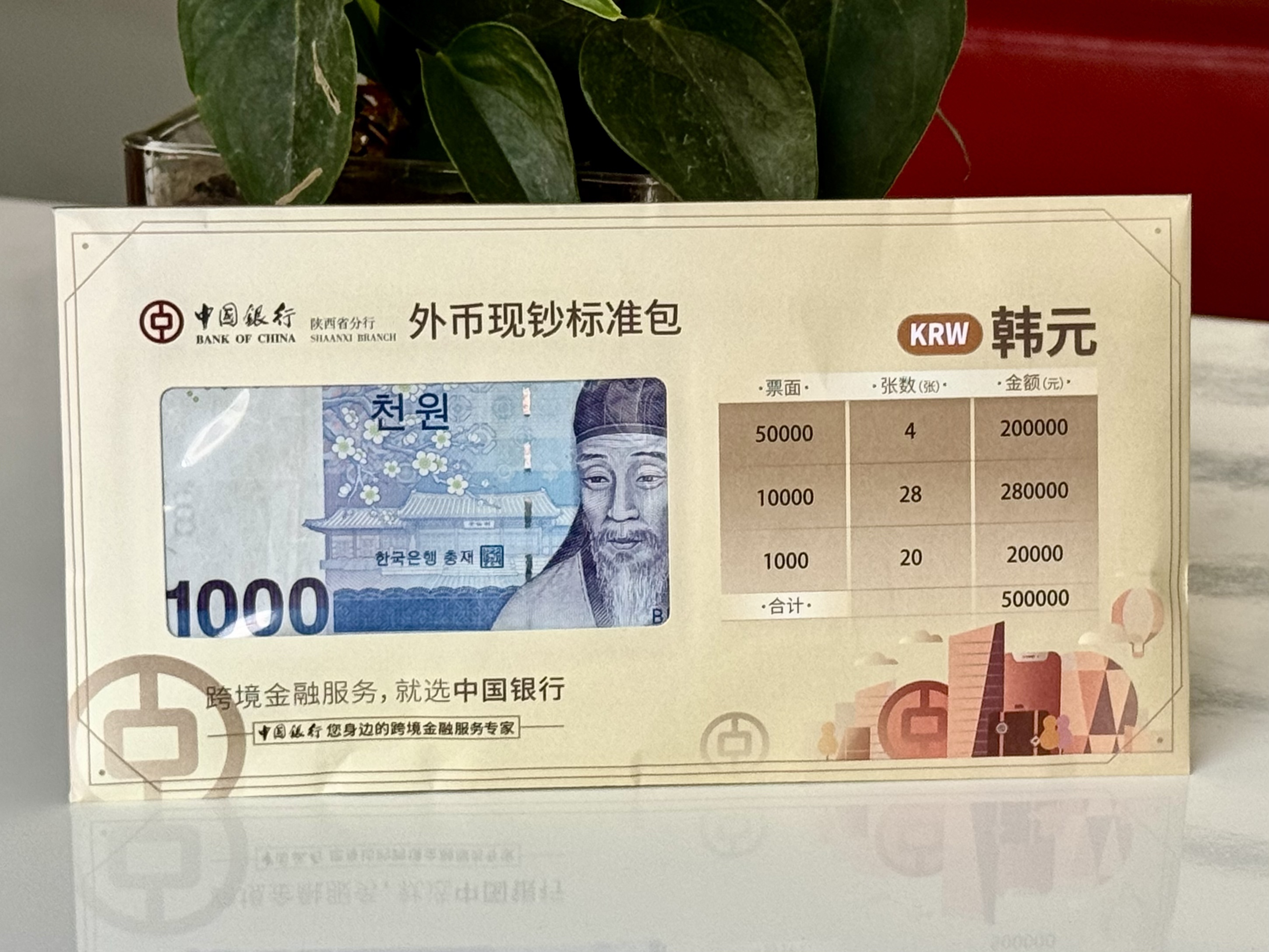 陜西首發!中國銀行韓元零錢包正式上線