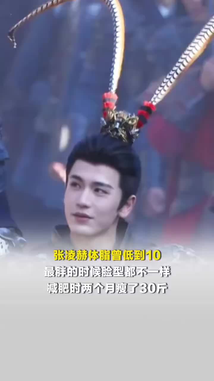 张凌赫体脂曾低到10，张凌赫减肥时两月瘦了30斤