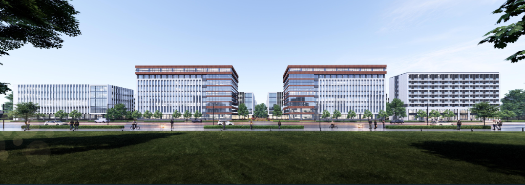 图：乐平镇大健康新质产业示范区项目效果图