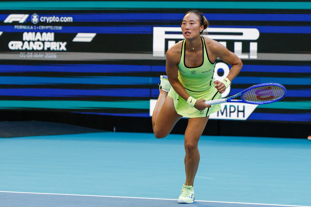 郑钦文在适应新的团队合作节奏