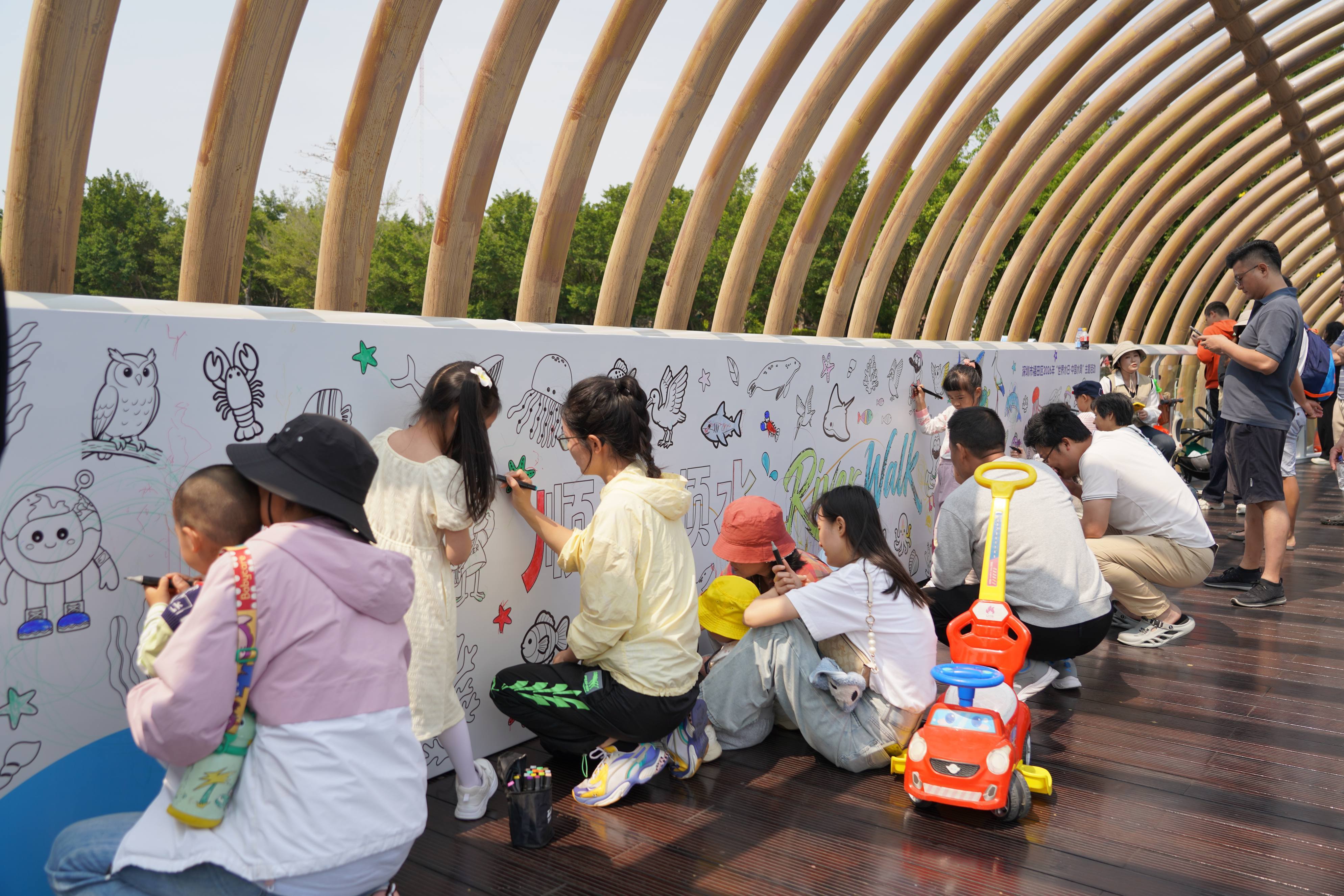 福田“顺福顺水 River Walk”主题嘉年华活动带大家一起滨水畅游