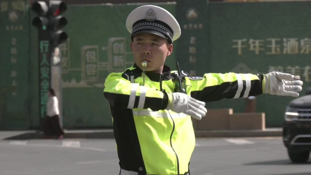 @甘肃肃州人　文明出行让城市更有温度