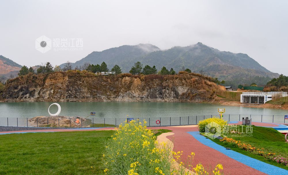 2026年3月20日，江西省金溪县合市镇游垫古村春雨如丝，樱花绽放，与柳条相映成趣。