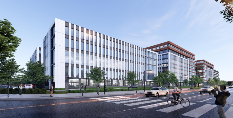 图：乐平镇大健康新质产业示范区项目效果图