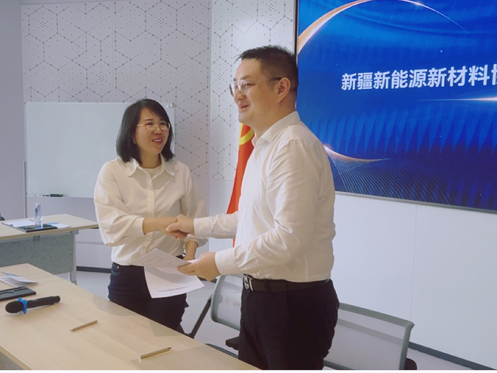 共筑产业发展新生态——网新疆与新疆新能源新材料协会达成战略合作