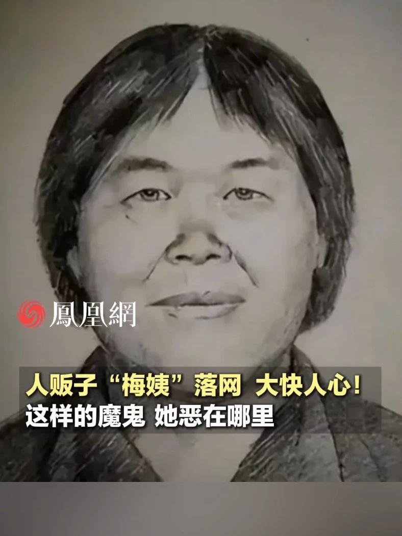 人贩子“梅姨”落网，大快人心！这样的魔鬼，她恶在哪里？#未成年人保护 #家庭 #梅姨落网