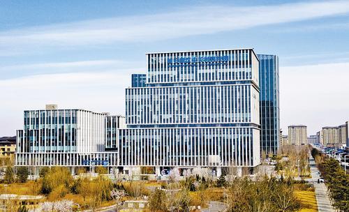 近日拍摄的雄安新区中关村科技园。本报记者 刘光昱摄