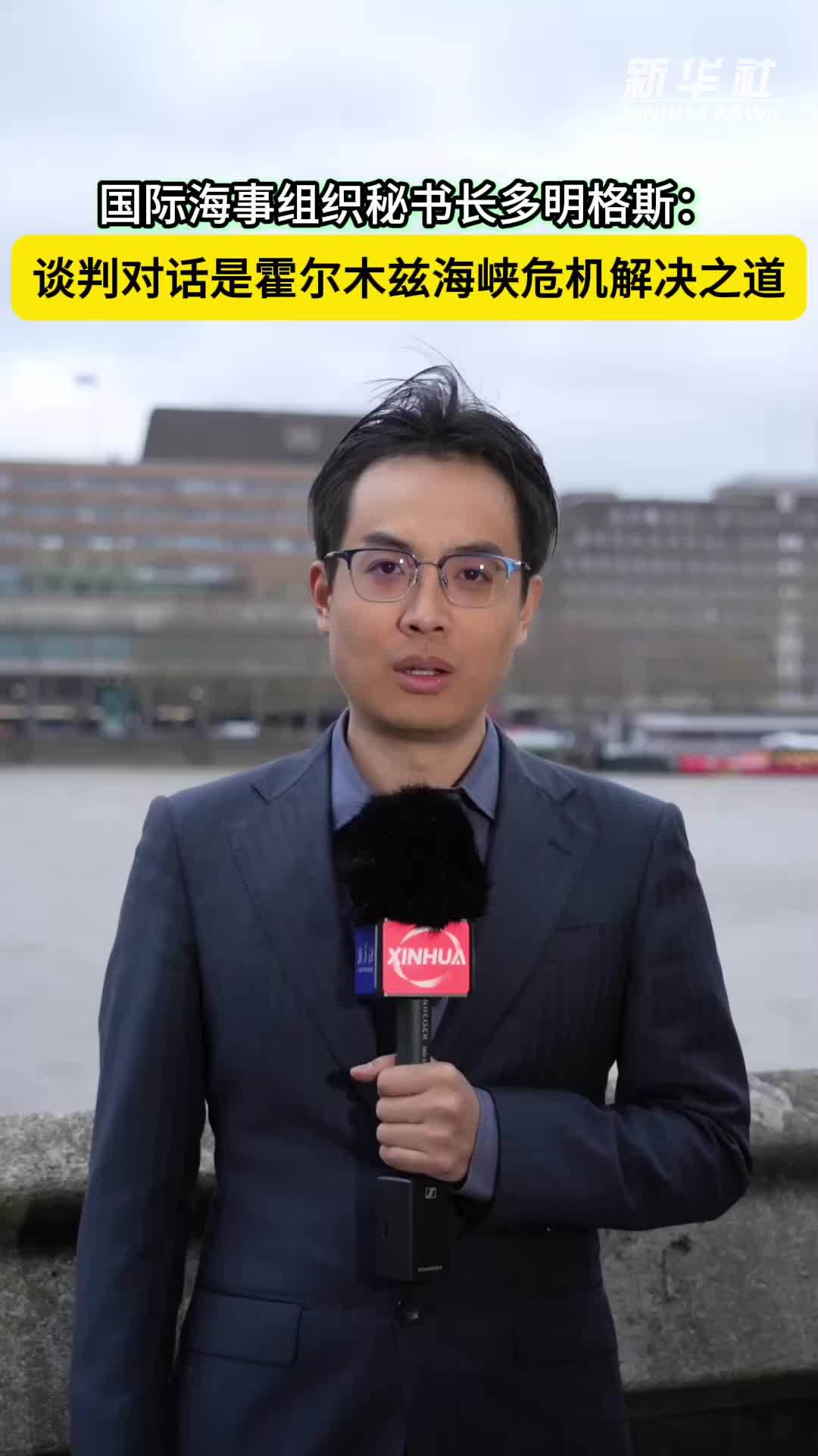 国际海事组织秘书长多明格斯：谈判对话是霍尔木兹海峡危机解决之道